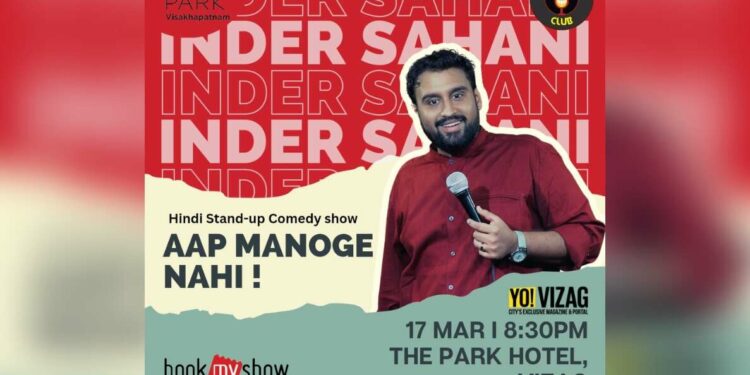 standup comedy show in Vizag