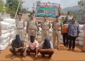 Visakhapatnam: Three inter-state smugglers arrested with 1,700 kilos ganja worth 3 crore