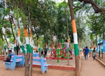 Visakhapatnam: Redeveloped Marripalem walking track springs to life with fitness enthusiasts