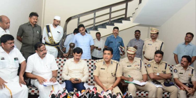 Visakhapatnam Police issue traffic guidelines and restrictions for Simhachalam Chandanotsavam