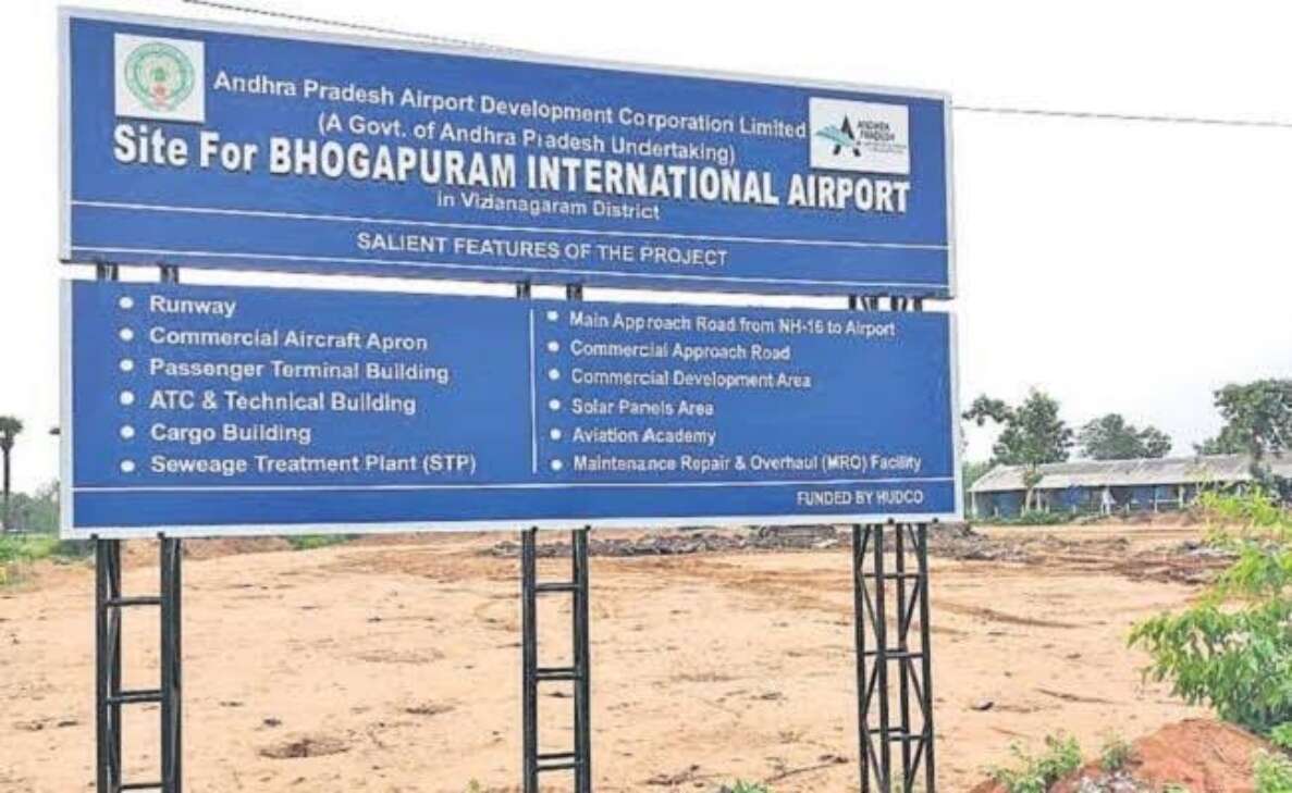 Vizag: CM to lay foundation stone for Bhogapuram Airport on 3 May