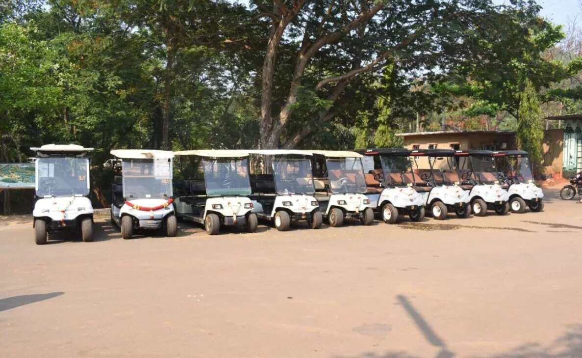 Zero carbon battery-operated vehicles flagged-off at Vizag Zoo