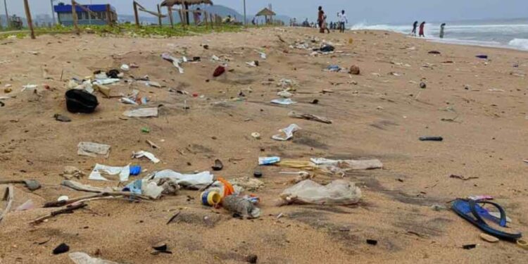 Opinion: Citizens lament about the disheartening beach cleanliness in Vizag