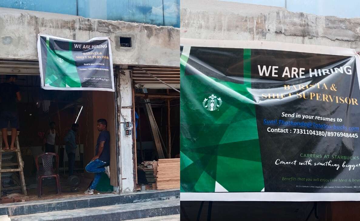 Starbucks to open in Vizag, store construction commences in Dwaraka Nagar
