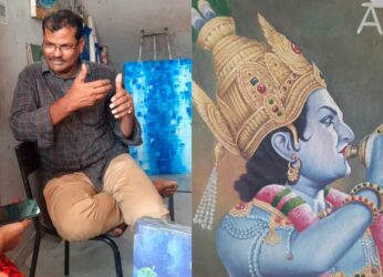 The inspiring journey of Nageswara Rao, a passionate artist who owns an art gallery in Vizag