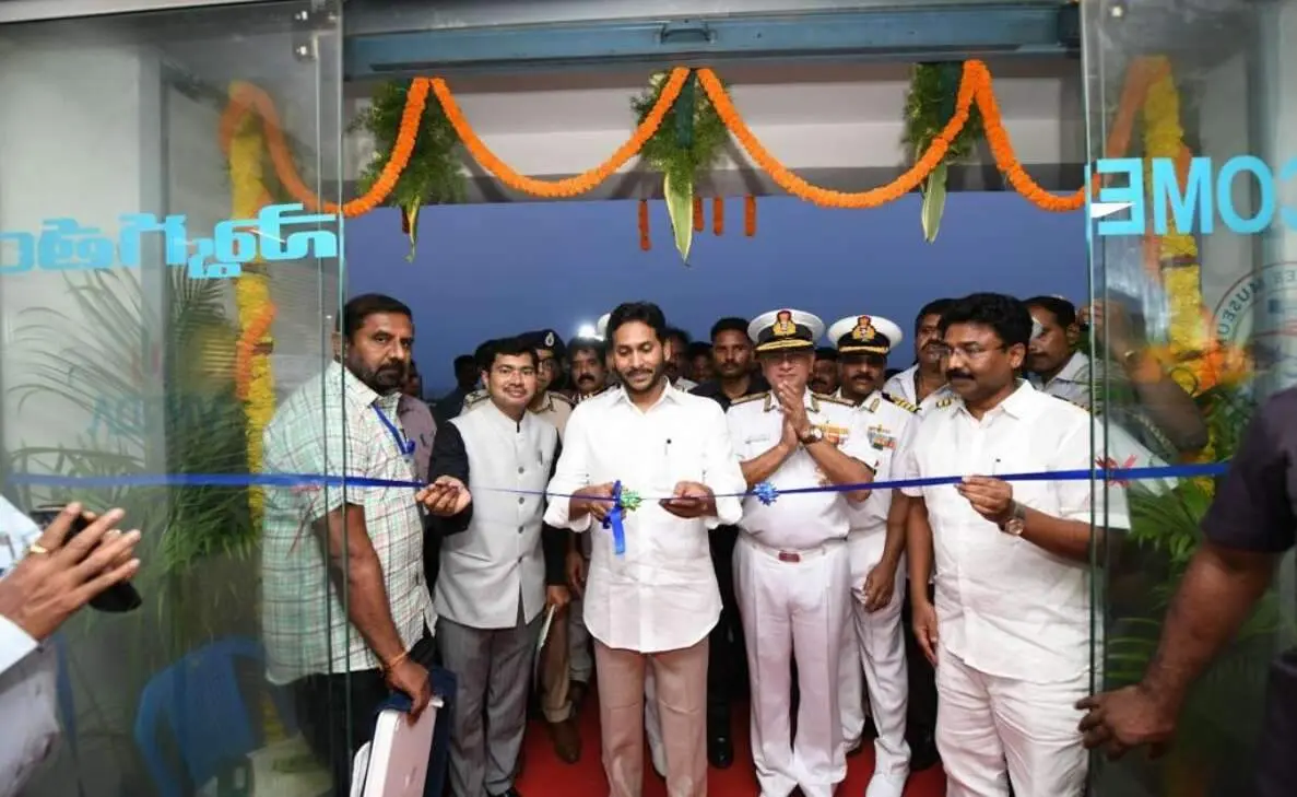 Visakhapatnam: CM Jagan inaugurates Sea Harrier Museum in the presence of Indian Navy