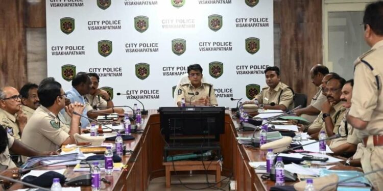 Visakhapatnam CP orders strict measures to combat drug smuggling