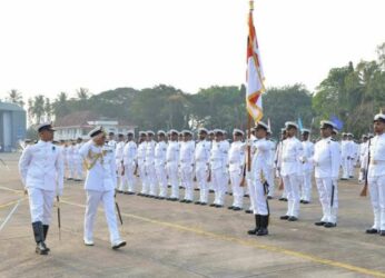 Naval Investiture Ceremony in Visakhapatnam on 31 May