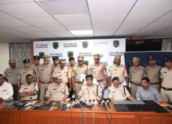 Visakhapatnam Police nab notorious burglar, recover items worth 1.3 lakh in robbery case