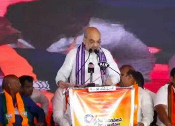 Amit Shah lashes out at YSRCP government during public meeting in Visakhapatnam