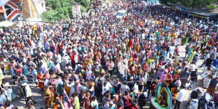 Vizag: Devotees in lakhs take part in Simhachalam Giri Pradakshina