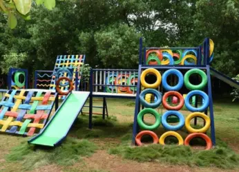 19,000 kg recycled waste turned into innovative play arena in Visakhapatnam