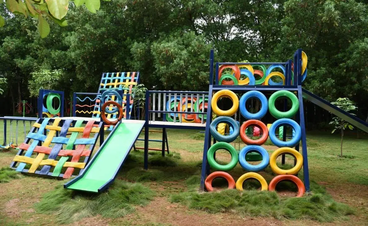 19,000 kg recycled waste turned into innovative play arena in Visakhapatnam