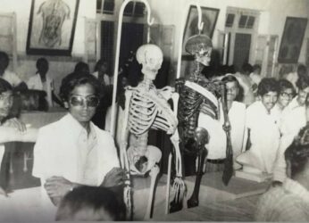 200YO skeletons in the cupboard at Andhra Medical College in Visakhapatnam