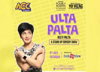 Brace yourselves for a stand-up comedy show by Neeti Palta in Vizag