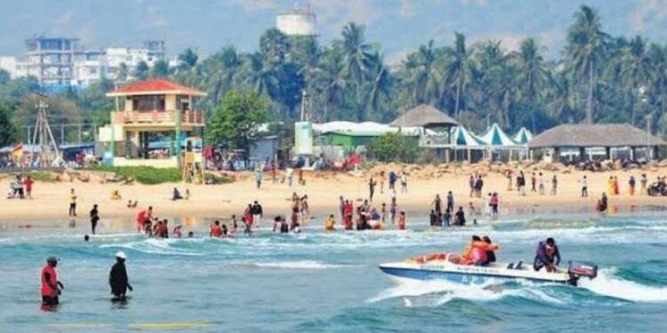 Vizag: Entry fee of Rs 20 to be collected from Rushikonda beach visitors