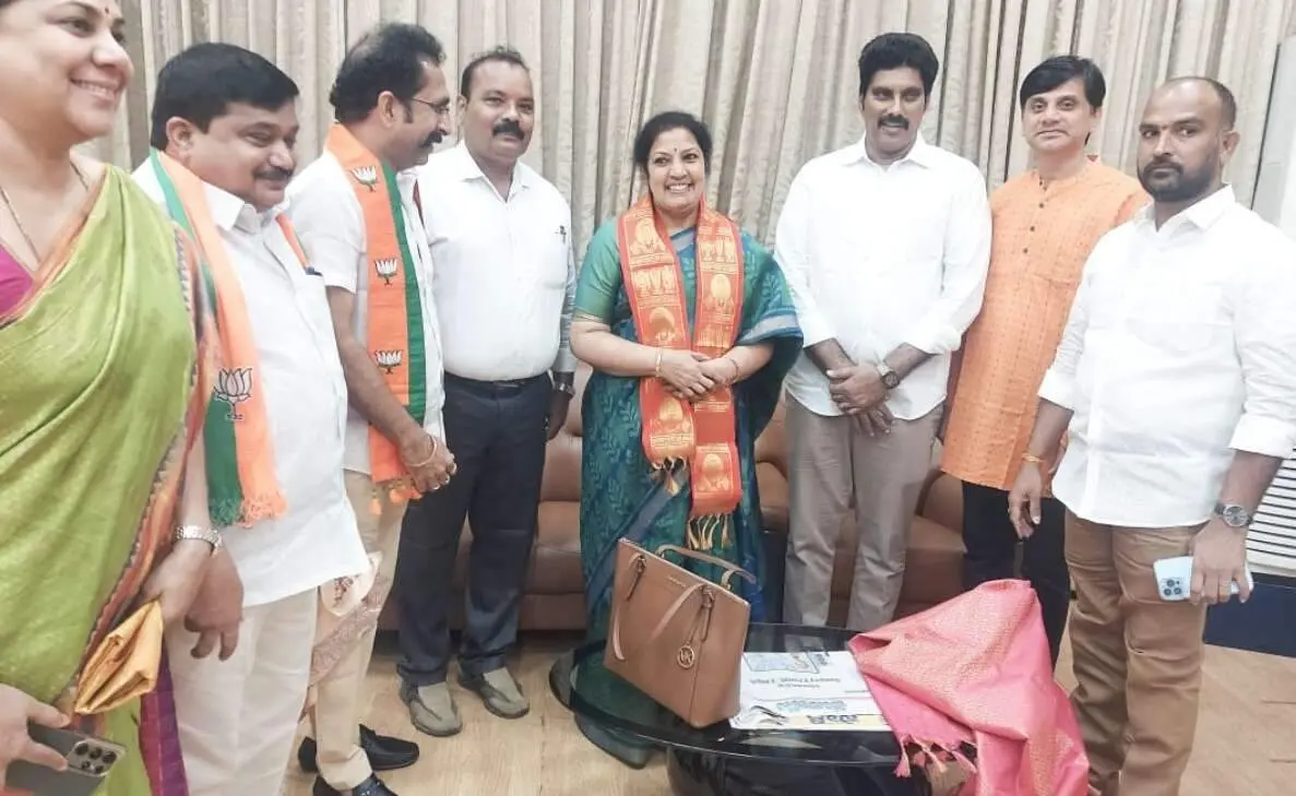 Visakhapatnam: AP BJP chief Purandeswari blames state government for fund misuse