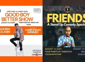 Two stand-up comedy shows by renowned comics in Vizag this weekend