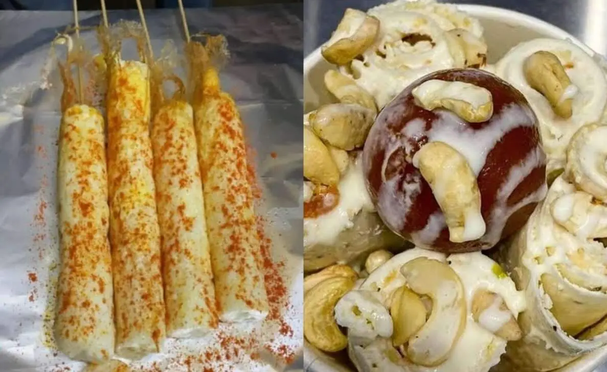 Tease your taste buds with these unique food combinations from Vizag streets