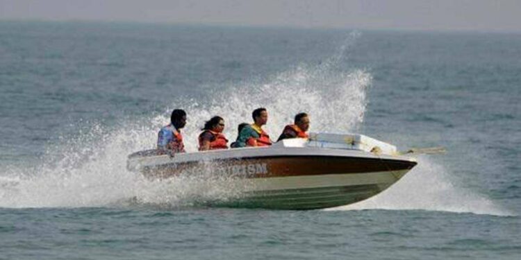 Visakhapatnam: Speed boat ride at Rushikonda suspended due to low pressure formation