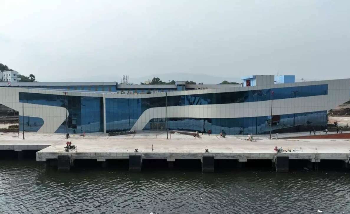 State-of-the-art international cruise terminal to be inaugurated today at Visakhapatnam Port