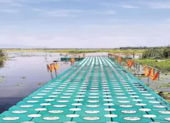 New floating jetty launched at Kondakarla Ava lake near Visakhapatnam