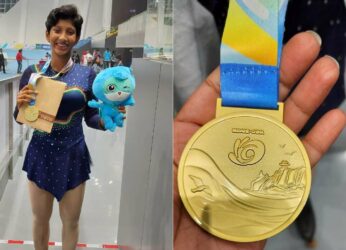 Vizag girl Greeshma Dontara bags gold medal at Asian Roller Skating Championship in China