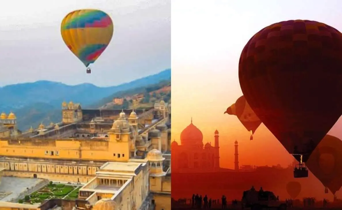 Be mesmerised by the birds-eye view at these hot air balloon destinations in India