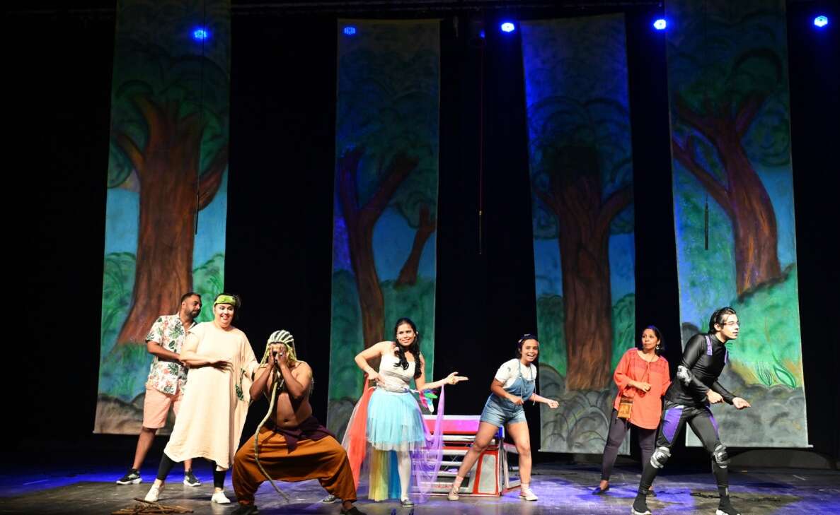 The Vizag Junior Theatre Fest cast its spell on the first day
