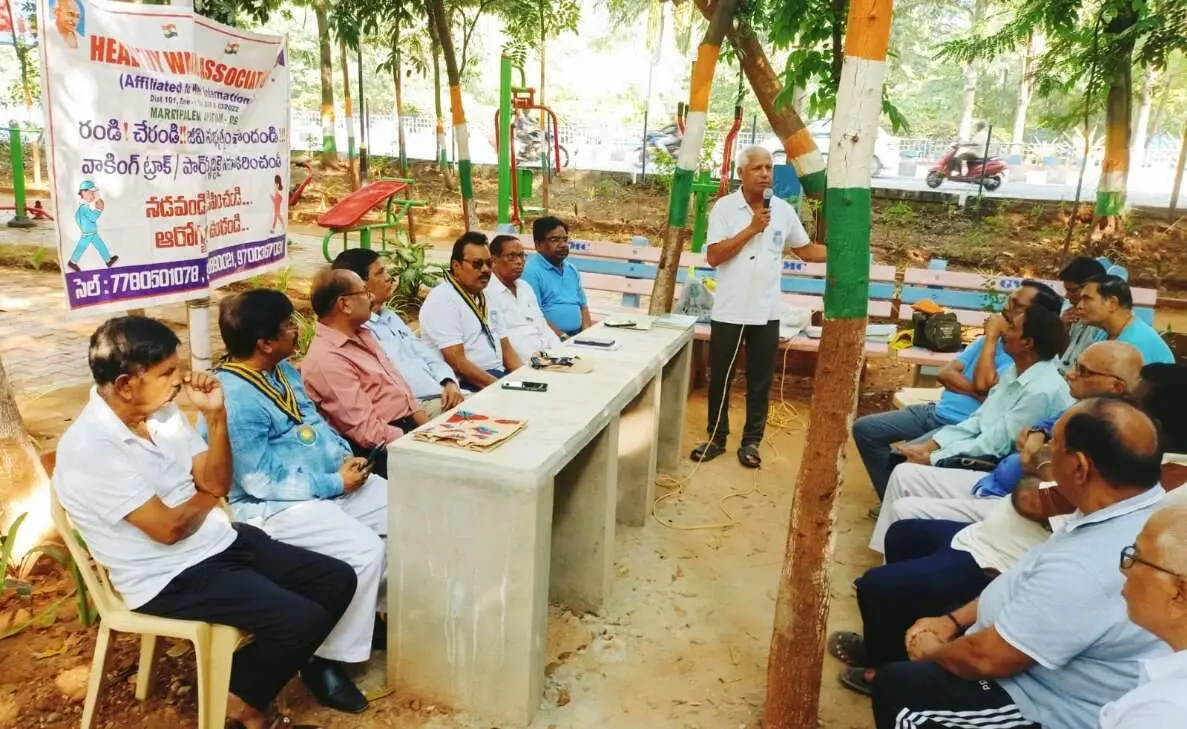 Visakhapatnam: Office-bearers of Marripalem walkers association elected