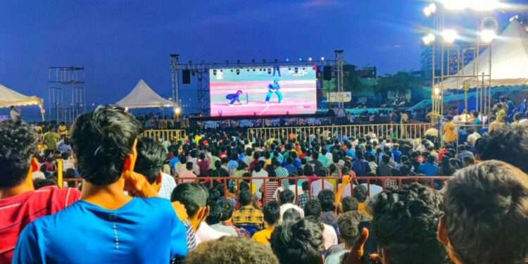 Fan park in Vizag on RK Beach to be open for World Cup final