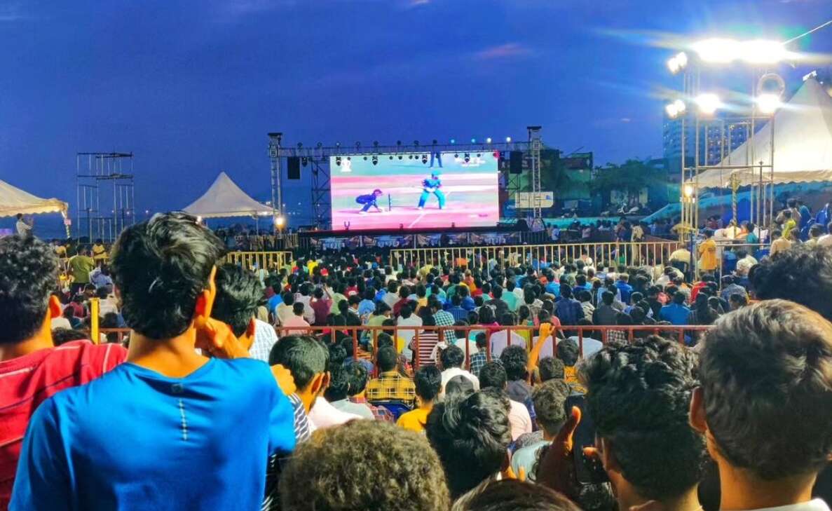 Fan park in Vizag on RK Beach to be open for World Cup final