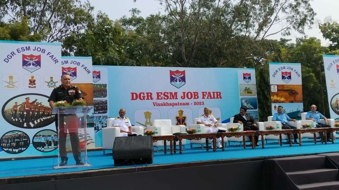Job Fair conducted for Ex-Servicemen at Visakhapatnam
