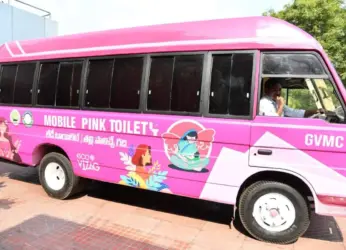 Visakhapatnam rolls out Mobile Pink Toilets for women