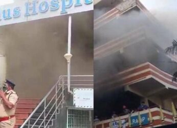 Fire breaks out in Indus Hospital at Visakhapatnam: zero casualities