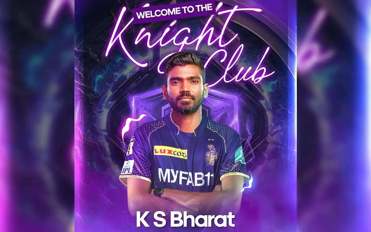 Vizag cricketer KS Bharat sold to Kolkata Knight Riders at IPL 2024 Auction