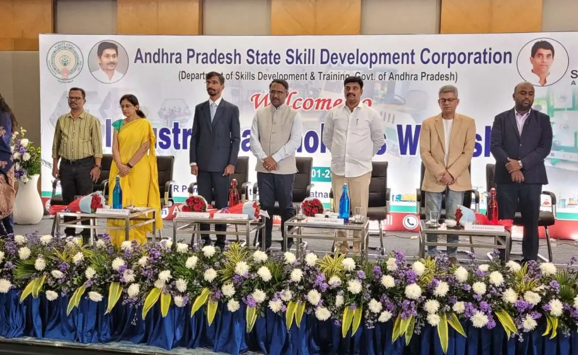 APSSDC organised a Industry Stakeholders workshop in Visakhapatnam, collaborating with 94 industries
