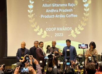 Girijan Cooperative Corporation (GCC) Triumphs with 1st Prize at ODOP National Awards 2023 for Araku Coffee