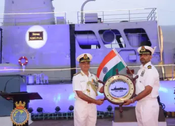 INS Nirupak decommissioned at Visakhapatnam on 29 January
