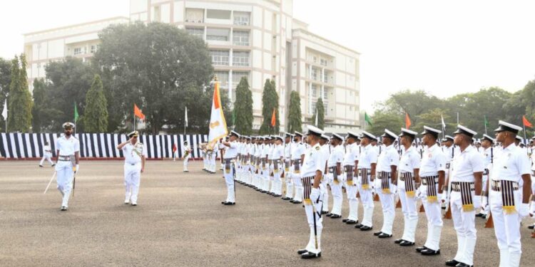 Republic Day parade at Eastern Naval Command in Vizag