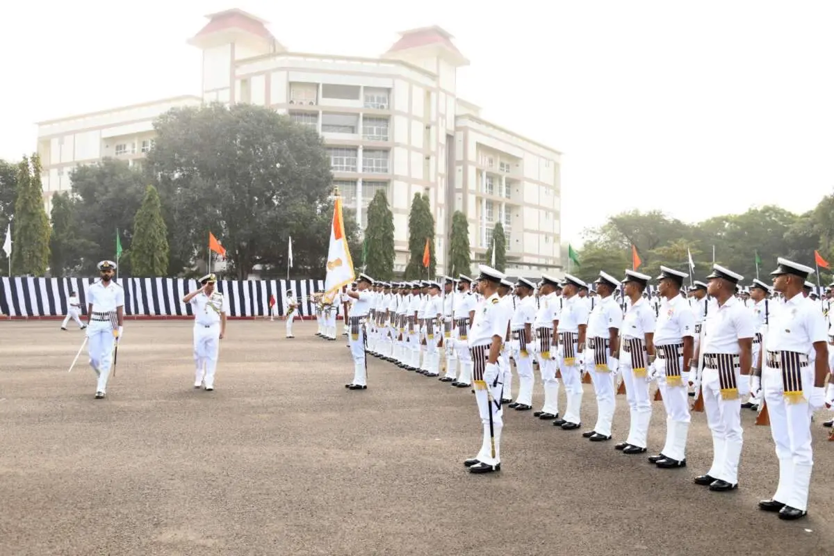 Republic Day parade at Eastern Naval Command in Vizag