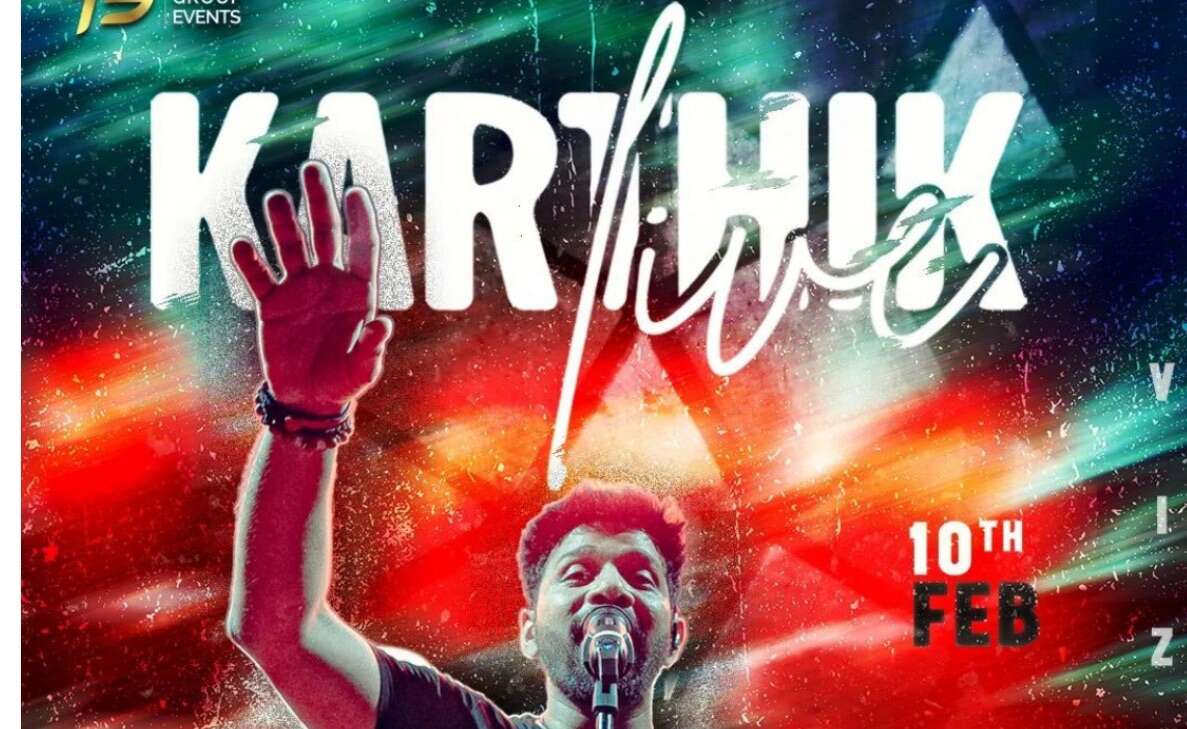 All you need to know about 'Karthik Live Concert' in Visakhapatnam, forth group events