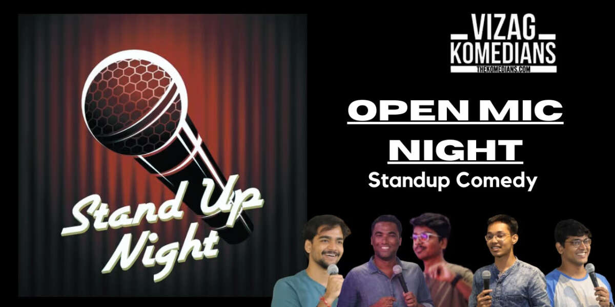 5 standup comedy shows to attend in Vizag this week with your gang