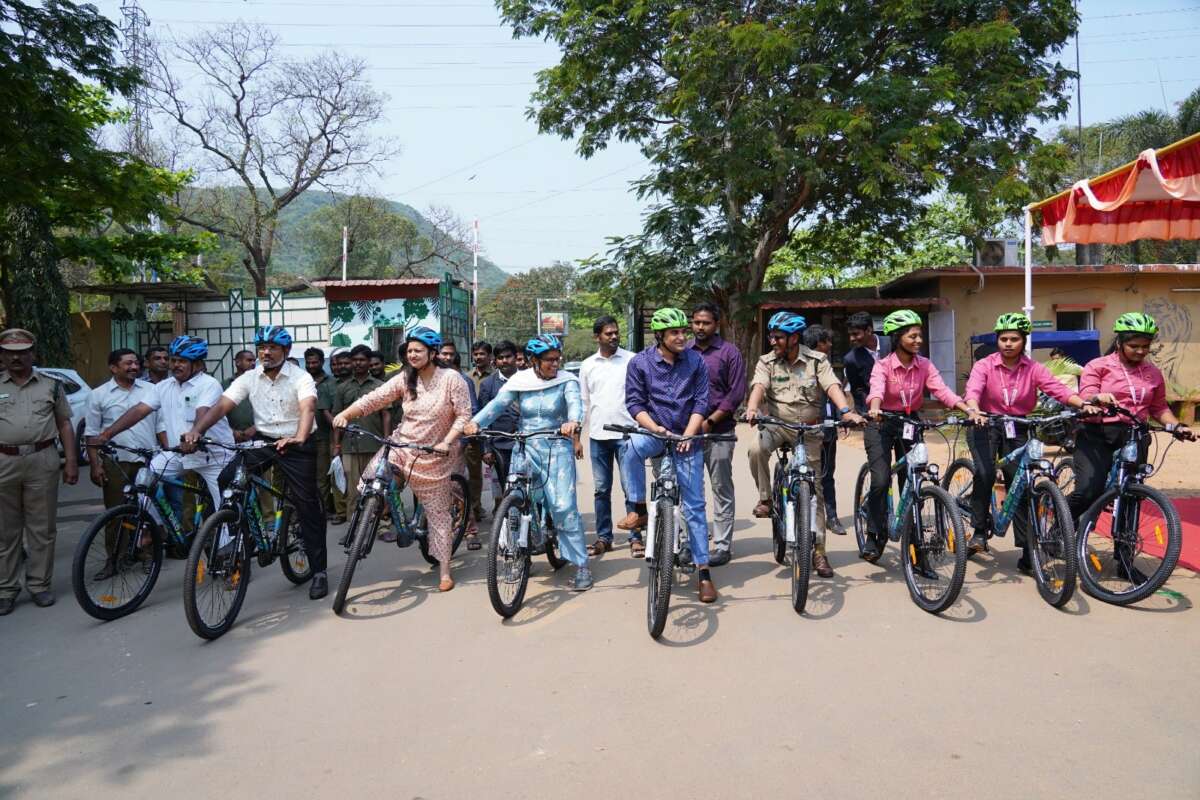 Visakhapatnam Zoo introduces battery bikes for all visitors