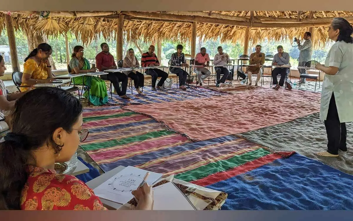 A three day workshop on 'Constitution for Citizen Action'