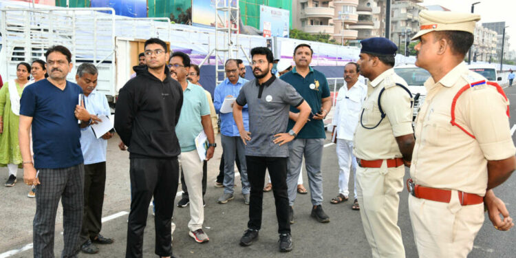 RK Beach Road To Be Beautified for MILAN 2024; Inspections Underway