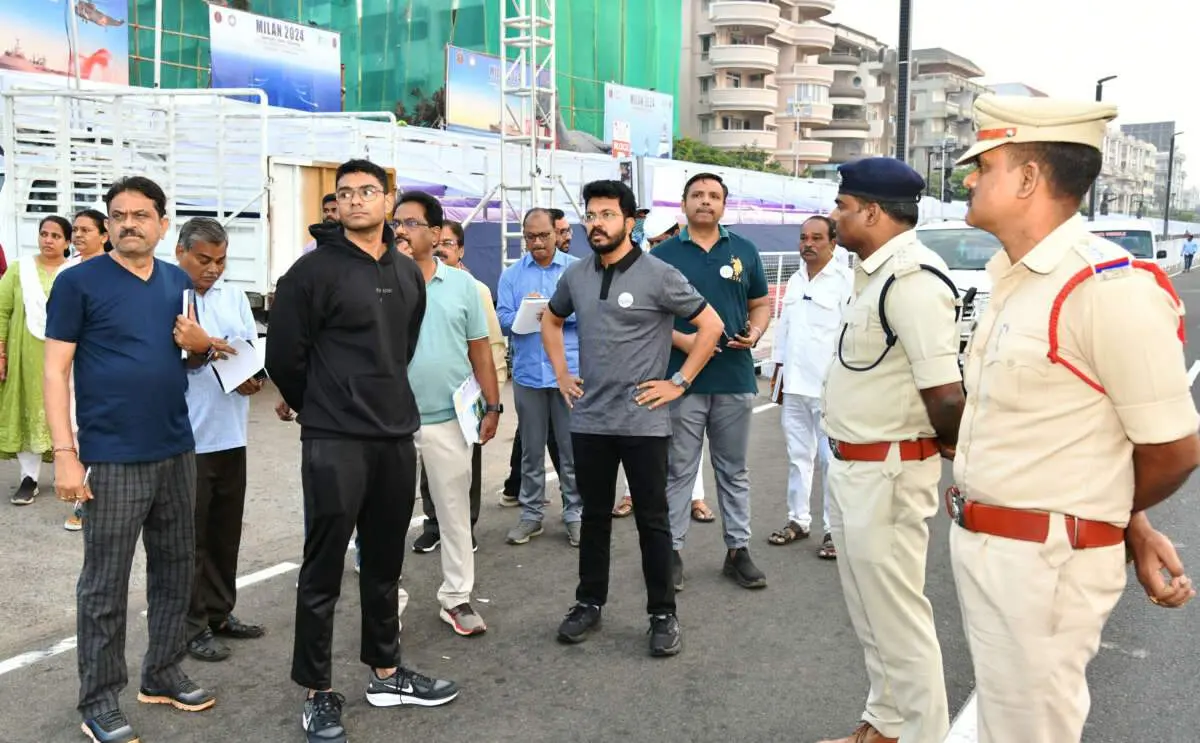 RK Beach Road To Be Beautified for MILAN 2024; Inspections Underway