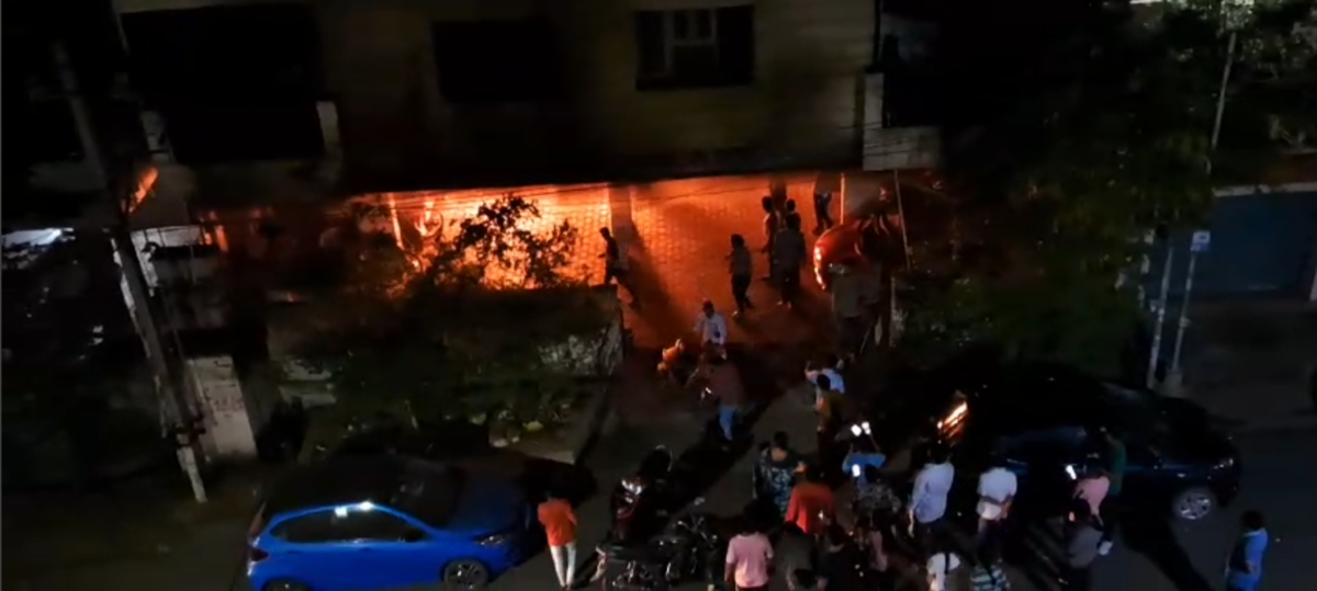 Electric bike catches fire in Vizag