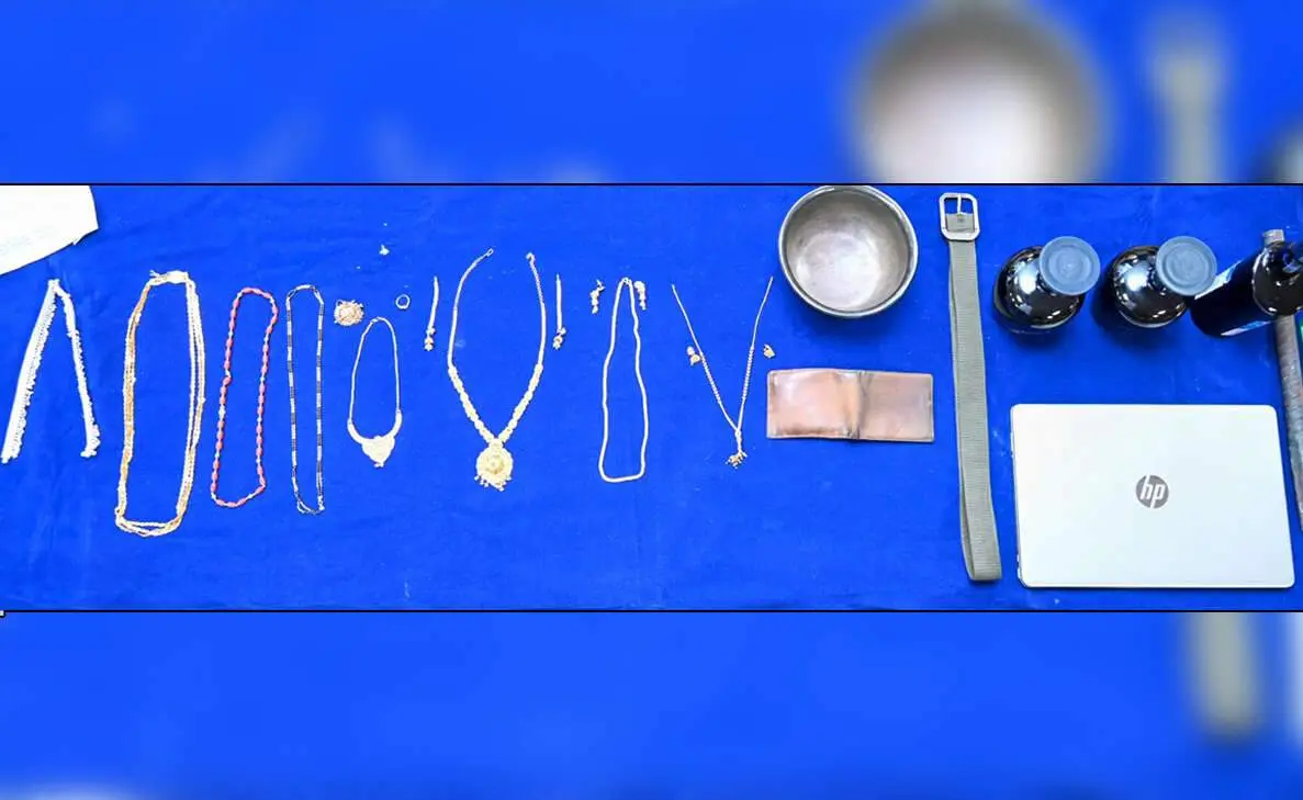 Vizag crime news: Burglar caught in Dwarka Nagar with Rs.13L loot