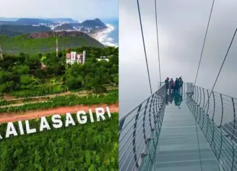 Visakhapatnam All Set To Get Glass Skywalk Bridge at Kailasagiri